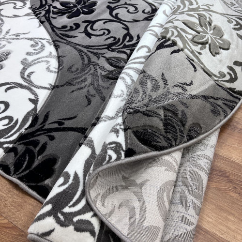 Mega carving d268 grey ОВАЛ
